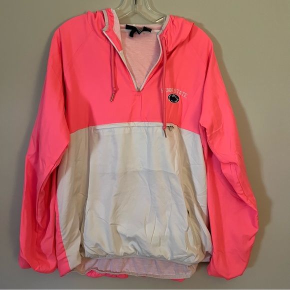 Penn State Hooded Pullover Windbreaker - Woman’s size XL - Picture 1 of 4